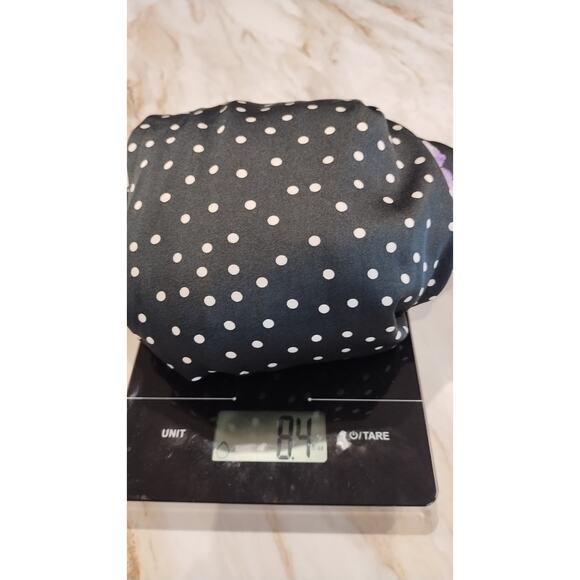 ASOS DESIGN mixed print ruched midi dress with puff sleeves Size 8 - Picture 15 of 15